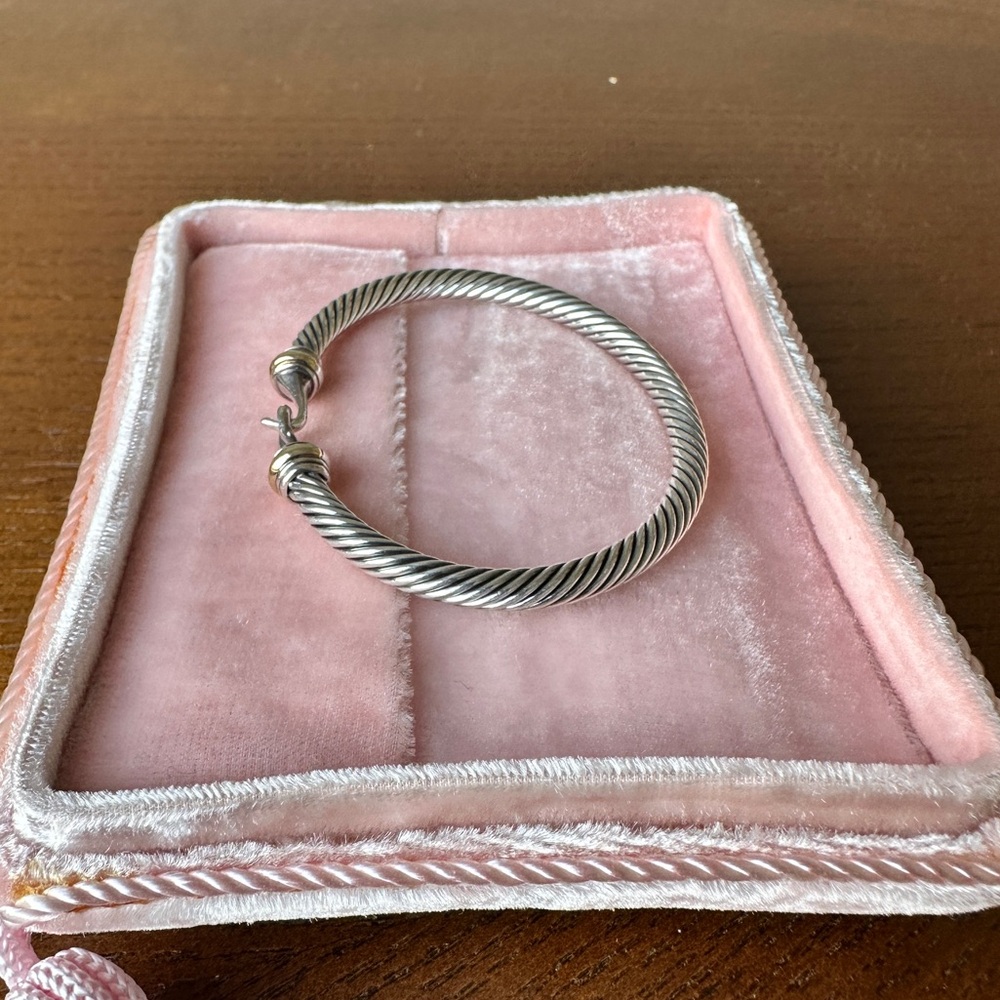 David Yurman Buckle Classic Cable Bracelet - Picture 8 of 14